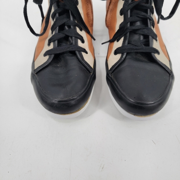 Camper Portol Boot Sneaker Hybrid EU 40 US 9 Tan Black Leather Neutral Shoes - Picture 4 of 16